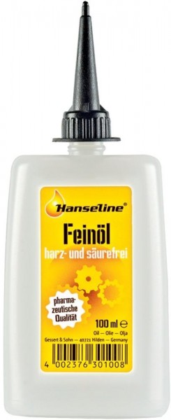 Feinöl 100ml Flasche HANSELINE