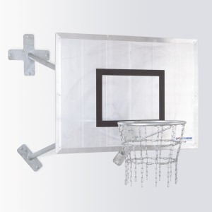 Sport-Thieme Basketball-Wandanlage "Fair Play Outdoor" Korb "O...