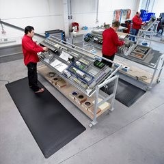 ESD-Matte Diamond Stat™, Breite 910 mm, pro lfd. m, schwarz.