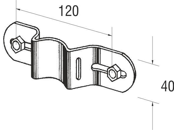 Lasche Type L (verzinkt)