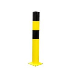 Rammschutz-Poller, Ø 159 mm, Wandstärke 4,5 mm, zum Einbetonieren.