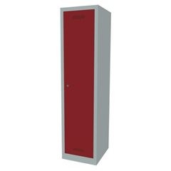 MonoBloc™ Garderobenschrank, Abteilbreite 348 mm, einstöckig, 1 Abteil, Breite 4
