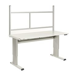 Arbeitstisch WB, manuell, BxT 1073 x 800 mm.