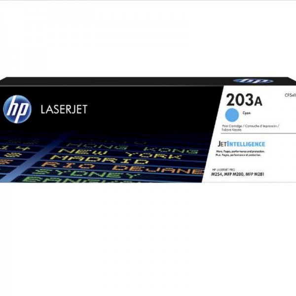 HP Toner CF541A 203A Cyan 1.300 Seiten