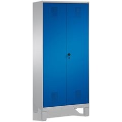 EVOLO Wäsche- / Garderobenschrank, 4 Fachböden, Kleiderstange, Abteile 2 x 400 m
