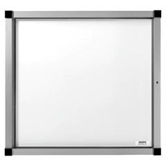 Schaukasten, Flügeltür, 6 (2 x 3) DIN-A4-Blätter, Metall-Rückwand.
