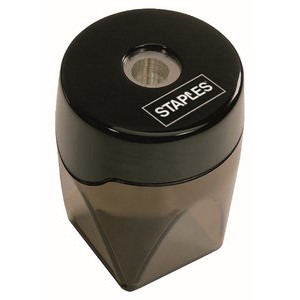 Spitzer, mit Behälter, 1fach, Stift-Ø: 8 mm, schwarz/farblos