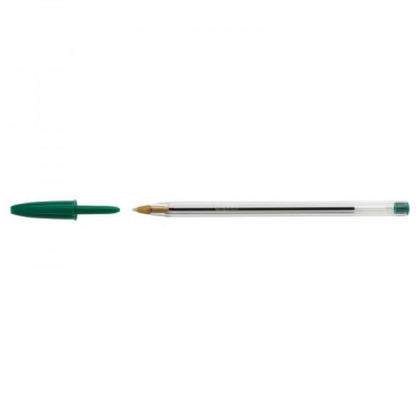 BIC Einwegkugelschreiber Cristal Medium 8373629 0,4mm grün