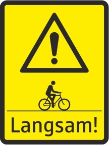 Langsam!