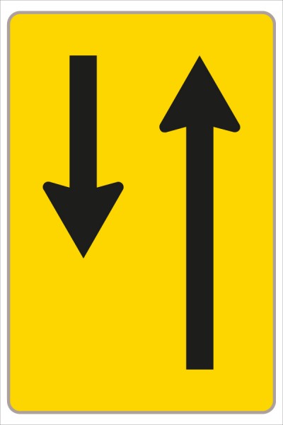 §53/16c Fahrstreifenanzeiger gelb schwarz F11