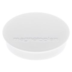 Magnet DISCOFIX STANDARD, Ø 30 mm, VE 80 Stk, weiß.