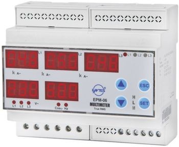 ENTES EPM-06-DIN Programmierbares 3-Pha