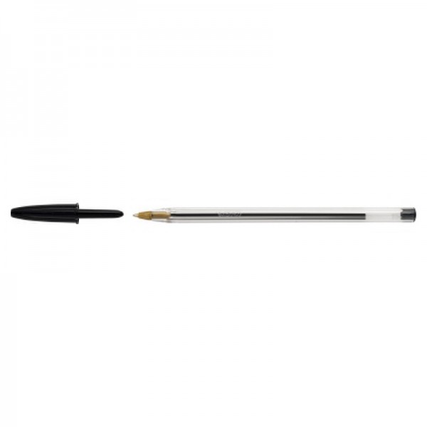 BIC Einwegkugelschreiber Cristal Medium 8373639 0,4mm schwarz