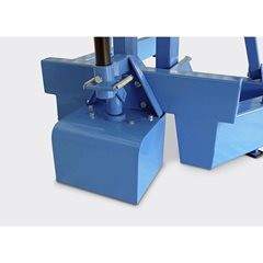 Werkstattkran BLUE, Tragfähigkeit 1500 kg, Fahrgestell parallel, Hydraulik doppelt wirkend.