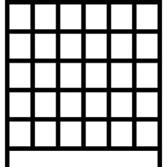 Wandregalsystem mit Sichtlagerkästen, 5 Schienen, 30 Kästen, HxB 1000 x 1010 mm.