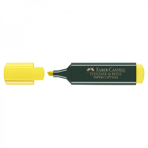 Faber-Castell Textmarker TEXTLINER 48 154807 1-5mm gelb