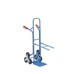 Stahl-Treppensackkarre, Schaufel-BxT 280 x 250 mm, mit Handgriffen.