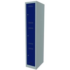 MonoBloc™ Schließfachschrank, 3 Fächer je Abteil, Breite 322 mm, 1 Abteil, 3 Fäc