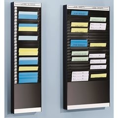 Dokumentensortiertafel, 1 x 25 Fächer, DIN A4, Dokumentenlage vertikal, alusilber.