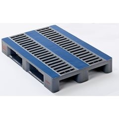 Schwerlastpalette, Hochdruck-Polyethylen, Breite 800 mm, ab 1 Stk.