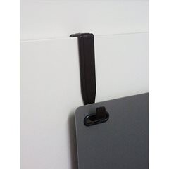 Planboard, Polypropylen, HxB 900 x 250 mm, mit 6 Fächern, grau.
