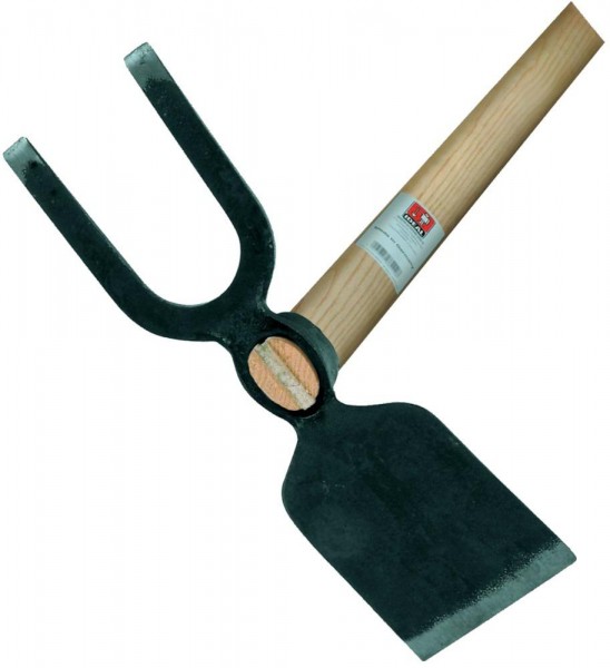 Gartenhacke Breitblatt 2Zink St350 mmIdeal
