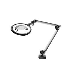 LED-Lupenleuchte TEVISIO, Standard-Ausführung, LED 14 W, Gestänge 400 / 384 mm.