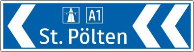 Wegweiser | Alform Ausführung