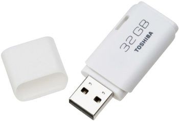 USB-Stick 32 GB Toshiba Weiß THNU32HAY(