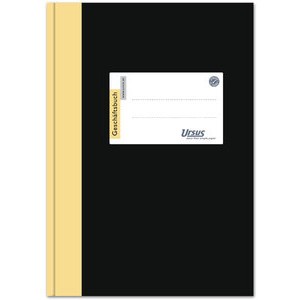 Geschäftsbuch Halbleinen, 2921B240K, kariert 5 mm, A4, 240 Blatt