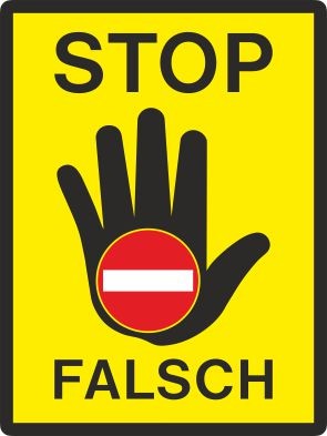 Geisterfahrerwarntafel | Alform Ausführung