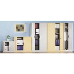Garderoben-Rollladenschrank, HxBxT 1980 x 600 x 420 mm, 1 Fachboden, 1 Kleiderst