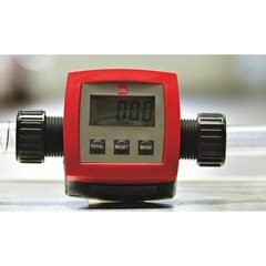 Durchflussmengenzähler PP, Messbereich 5 bis 90 l/min, Betriebsdruck 2 bar, Ansc