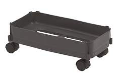 Fahrgestell, Tragkraft max. 80 kg, für Inhalt 60 l, Rollen für weiche Böden.