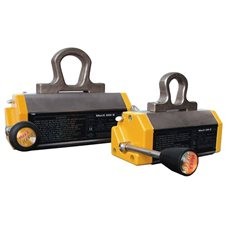 Permanent-Hebemagnet, für Flach- und Rundmaterial, Hebekraft 300 kg Flachmaterial, 150 kg Rundmateri