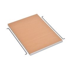 Sortierfachboden, VE 5 Stk, BxT 279 x 380 mm, Buche-Dekor.