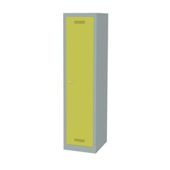 MonoBloc™ Garderobenschrank, Abteilbreite 348 mm, einstöckig, 1 Abteil, Breite 4