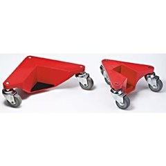 Transportrolly im handlichen Kunststoffkoffer, aus Aluminium, für Lasten mit Beinen, Tragfähigkeit 1