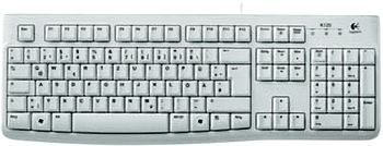 USB-Tastatur Logitech K120 Keyboard Weiß