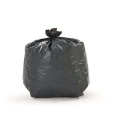 Mülleimerbeutel, LDPE, 60 l, LxBxH 350 x 300 x 700 mm, 40 µm, grau, VE 250 Stk.