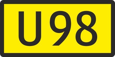 Umleitungsbeschilderung | flache Ausführung