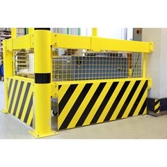 Durchgriffschutz für Sicherheitsgeländer, Höhe 450 mm, Länge 1000 mm.
