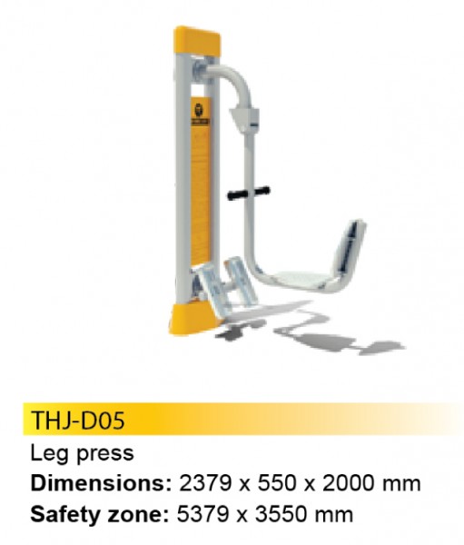 Beinpresse Einzelstation