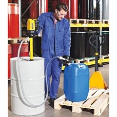 Elektrische Tankcontainer-Pumpe, für Säuren, Grundgerät.