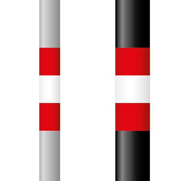 Folienmarkierung Ø 76/90 mm; Folie Typ 1