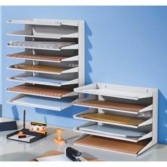 Sortierablage, 8 Fächer, Höhe 470 mm, VE 1 Stk.