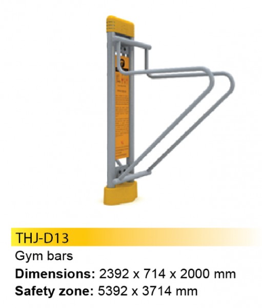 Gymnastikstangen Einzelstation