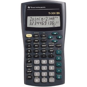 Taschenrechner, TI-30X IIS, flaches Display, 11/10+2stlg., 2z.