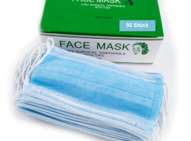 MNS-Maske 3-lagig – Wiederverwendbar