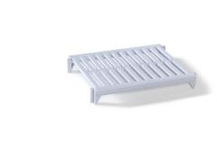 Fachboden Premium, BxT 600 x 500 mm, geschlitzt.